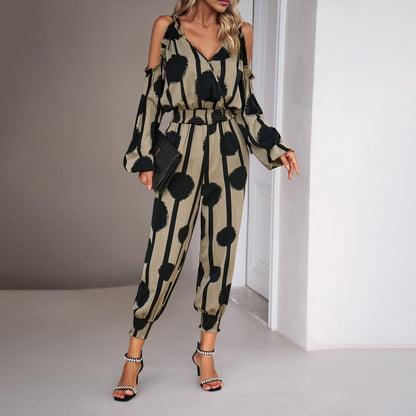 European And American Women's Clothing Fashion Jumpsuit