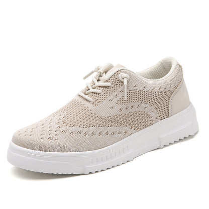 Mesh Breathable Canvas Shoes Block Couple Shoes