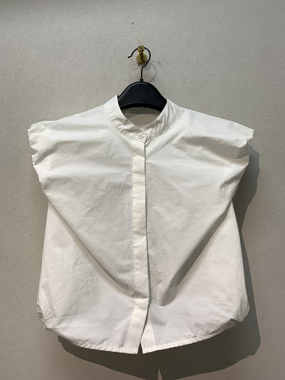 Camisa francesa de moda Retro estilo dinero antiguo perfil suelto comodidad y Top informal