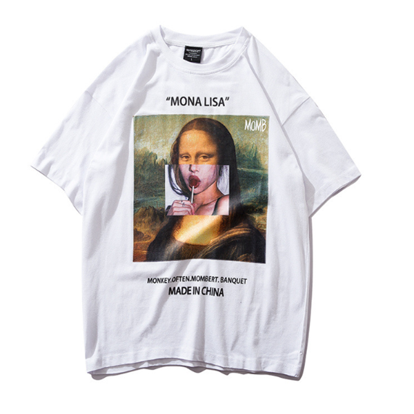 Oil painting t-shirt