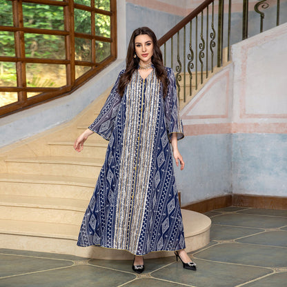 Women's Fashion Dress Dubai Robe