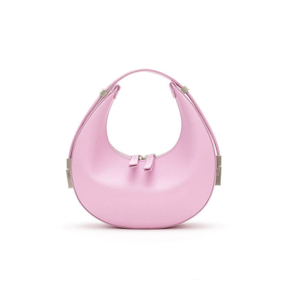 Elegant Temperament Crescent Bag Mini Shoulder Handbag