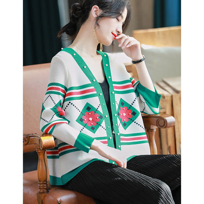 Design Fashionable Small Sweater Cardigan Jacket