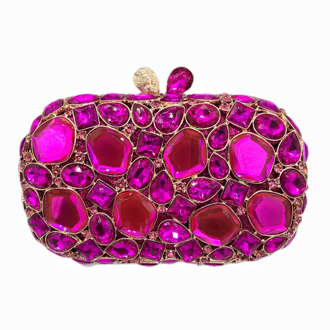 Hand-held New Diamond Evening Bag