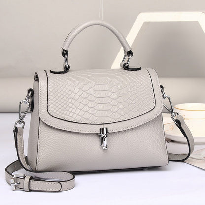 Real Leather Cross - Shoulder Bag Head Layer