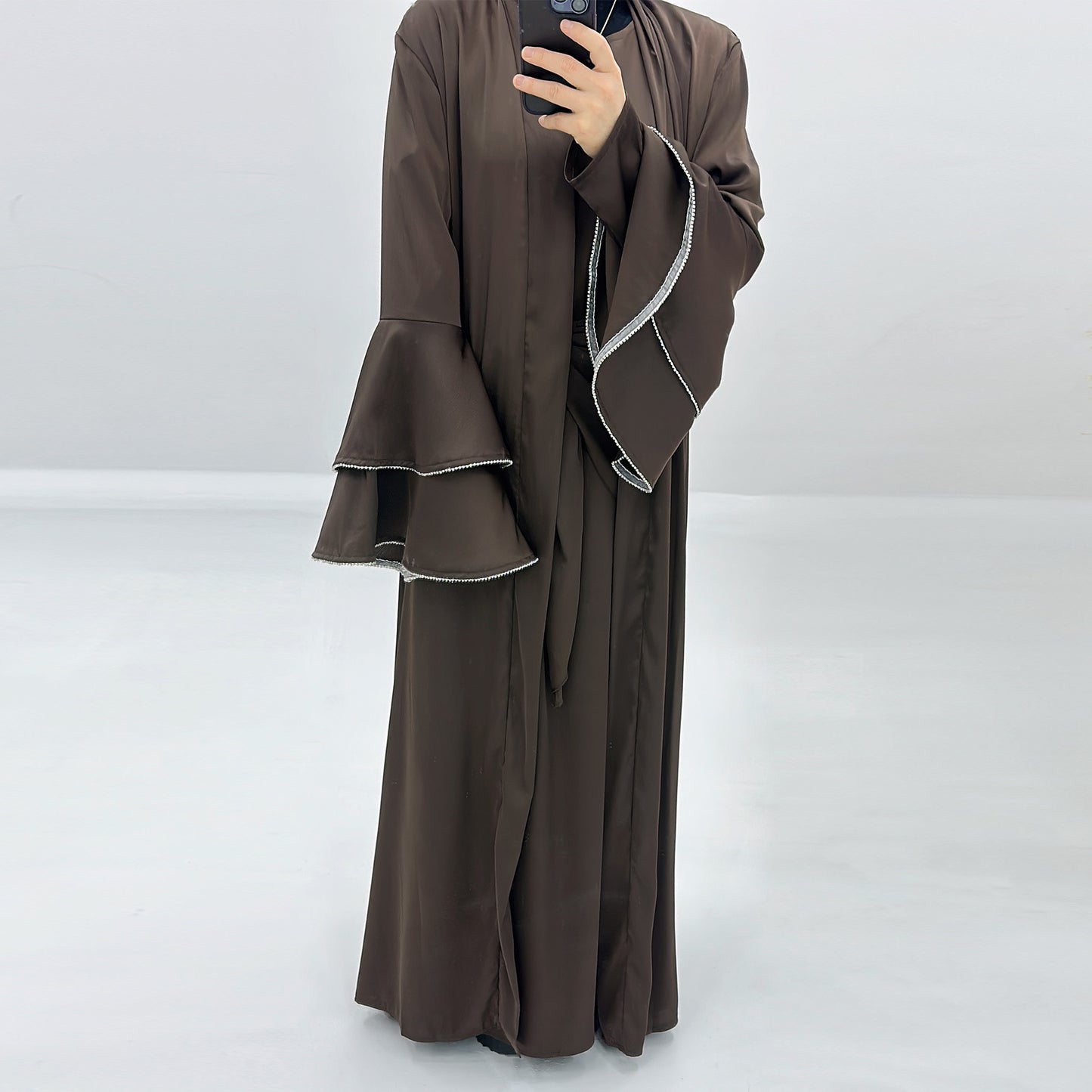 Robe élégante turque de dubaï, garniture de mode pour commerce électronique