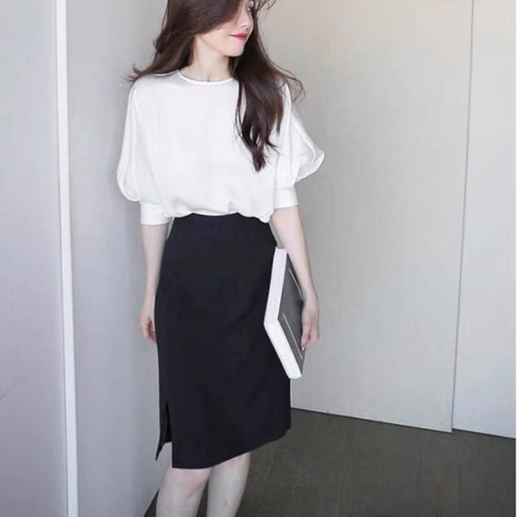 New Style Small  Suit Skirt Female Western Temperament