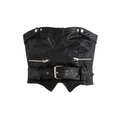 PU Leather Waist For External Wear And Shaping