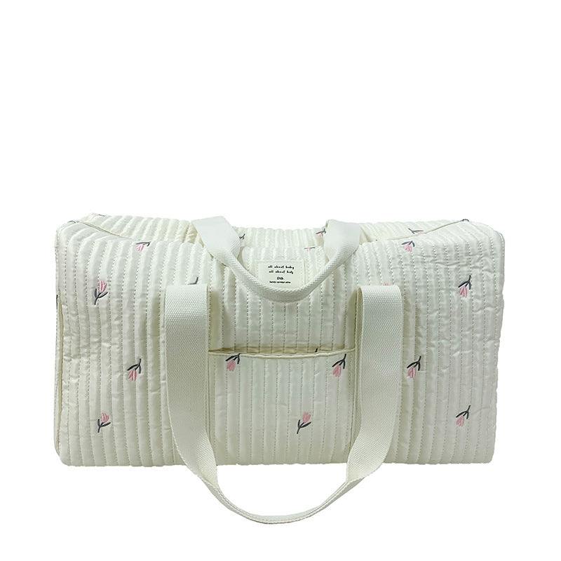 Large Capacity Mummy Storage Bag Shoulder Embroidery