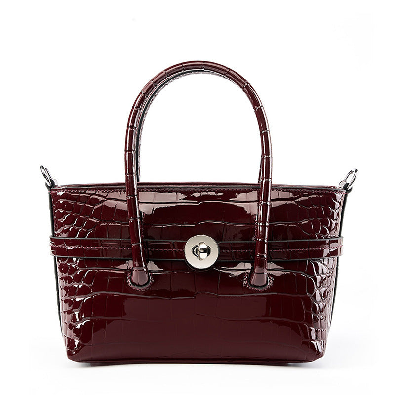 Fashionable Genuine Leather High-grade Handbag