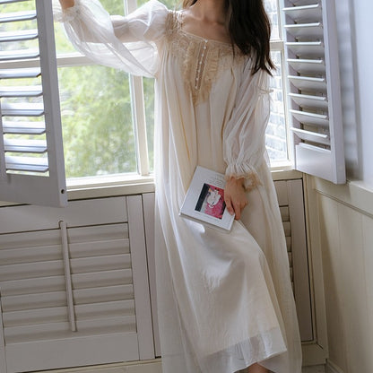 Women's Pure Cotton Pajamas Women's Long Sleeves