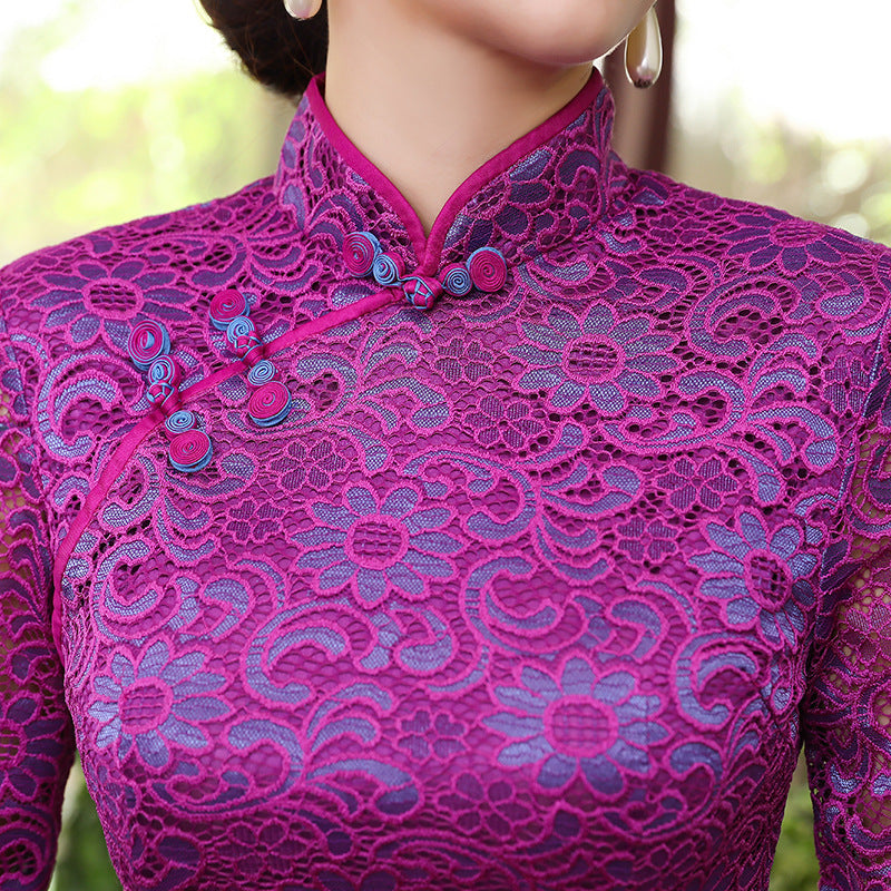 Tang suit cheongsam women's top