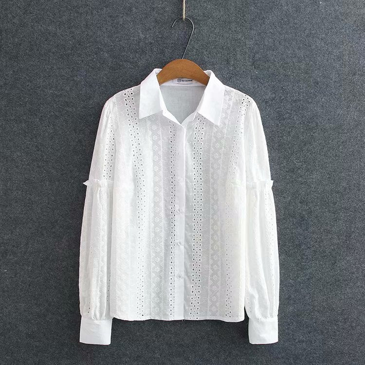 Camisa bordada vintage