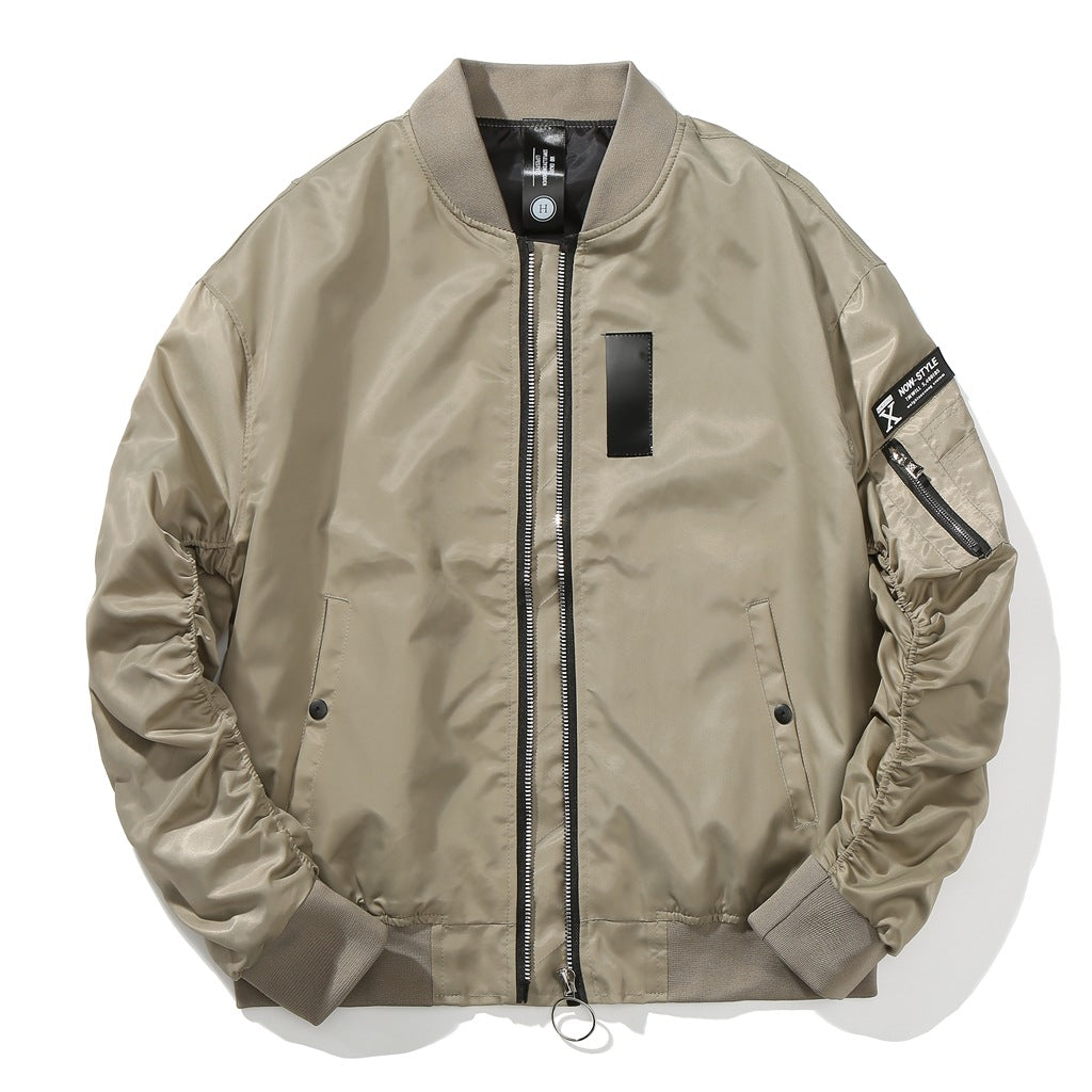 Pilot jacket baseball uniform