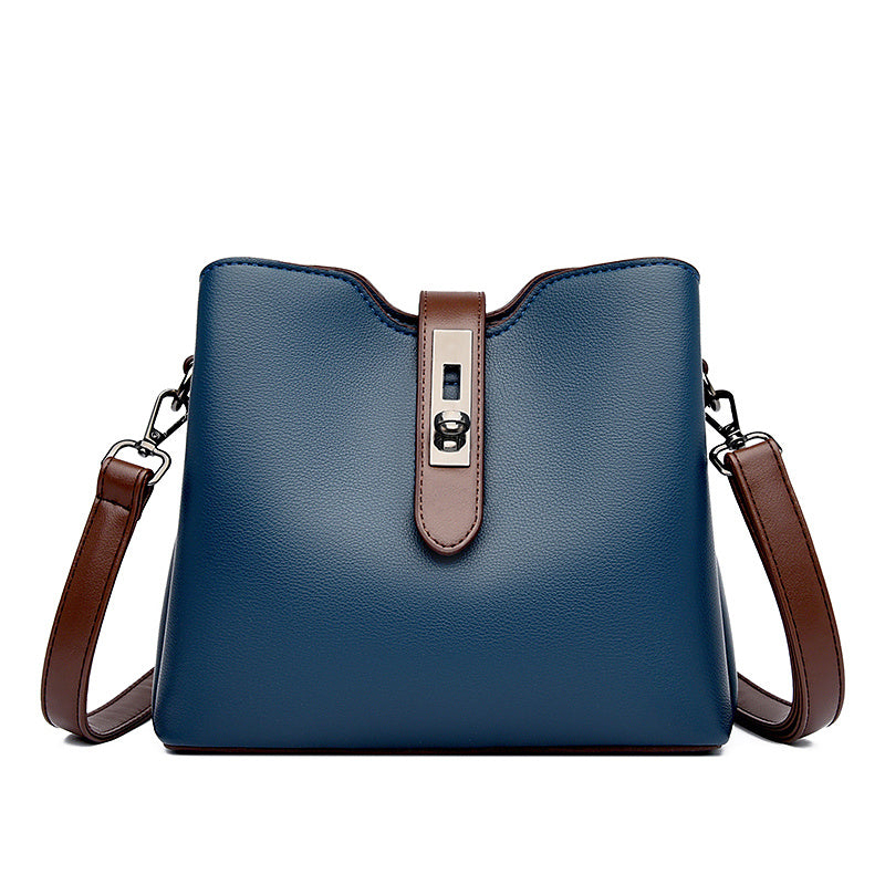 New Fashion All-matching Soft Leather Mother Bag