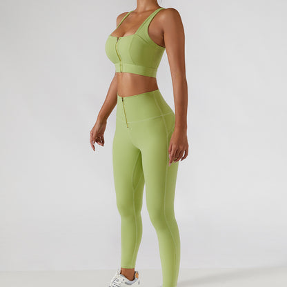 Costume de sport ensemble de Yoga sans couture femmes deux pièces