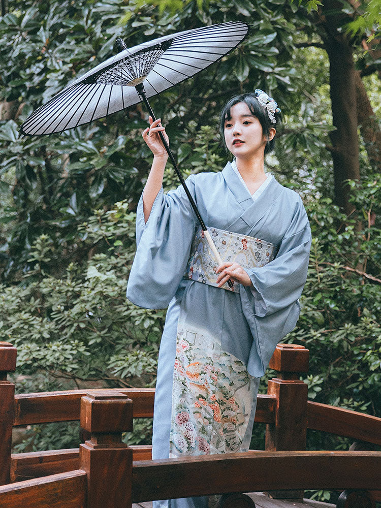 Amélioration du kimono pour femme, style japonais, robe formelle, tradition