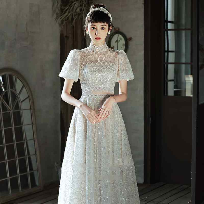 Bride Engagement Welcome Vintage Dress