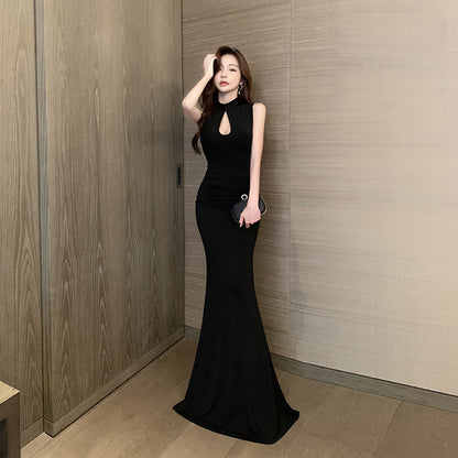 Sexy Slim Fit Slimming Sleeveless Long Dress