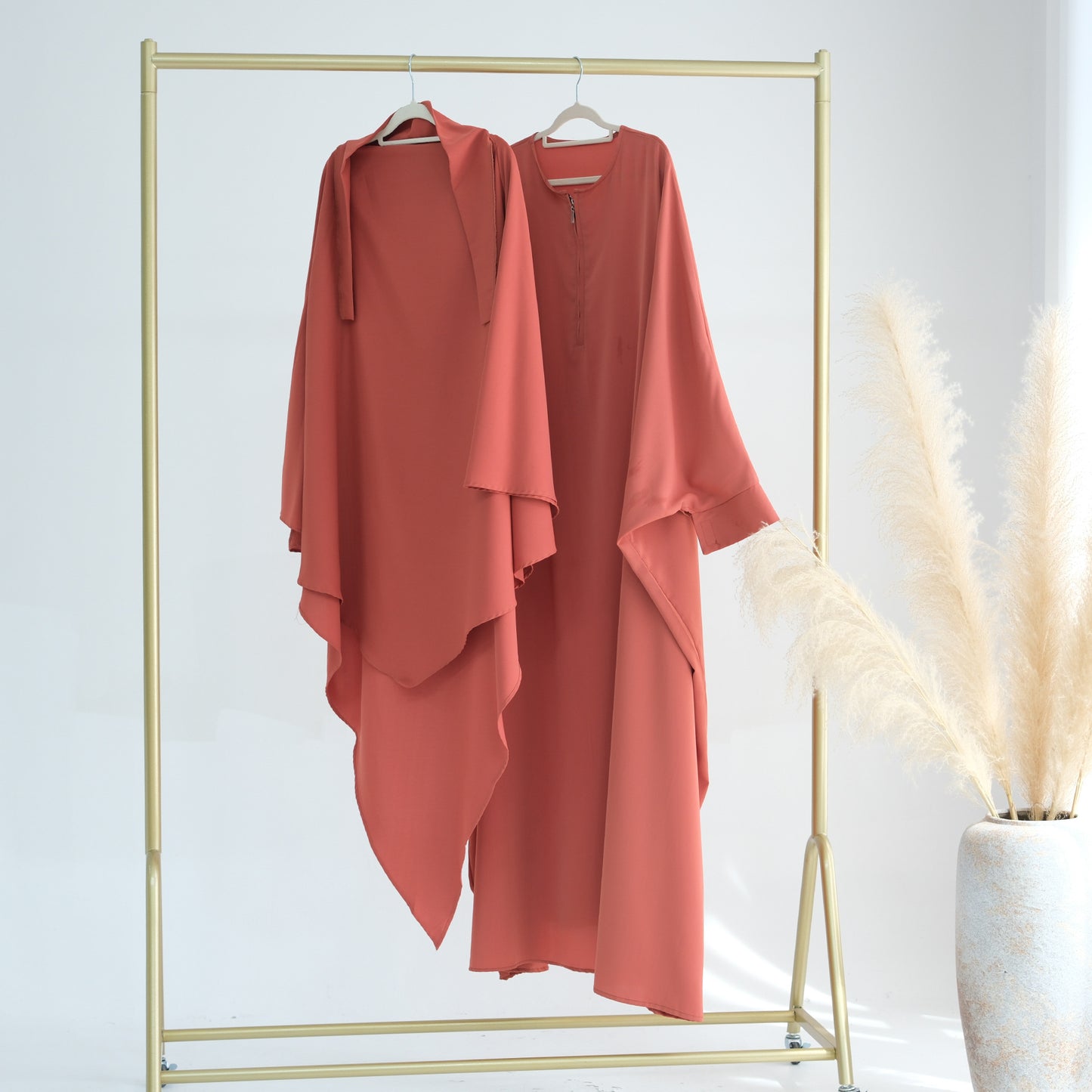 Women's Crew-neck Batwing Sleeve Robe