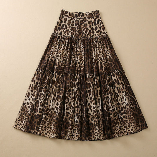 Oversized Skirt High Waist Skirt