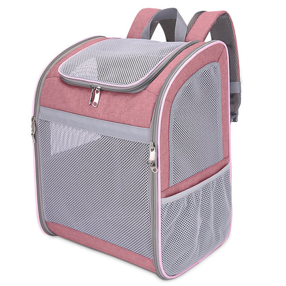 Mochila transpirable plegable para mascotas para salir