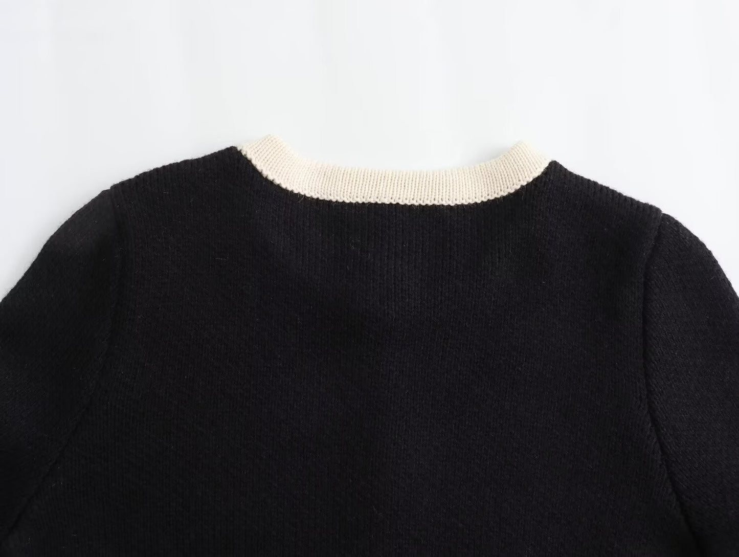 Women's Fashionable All-match Single-breasted Sweater