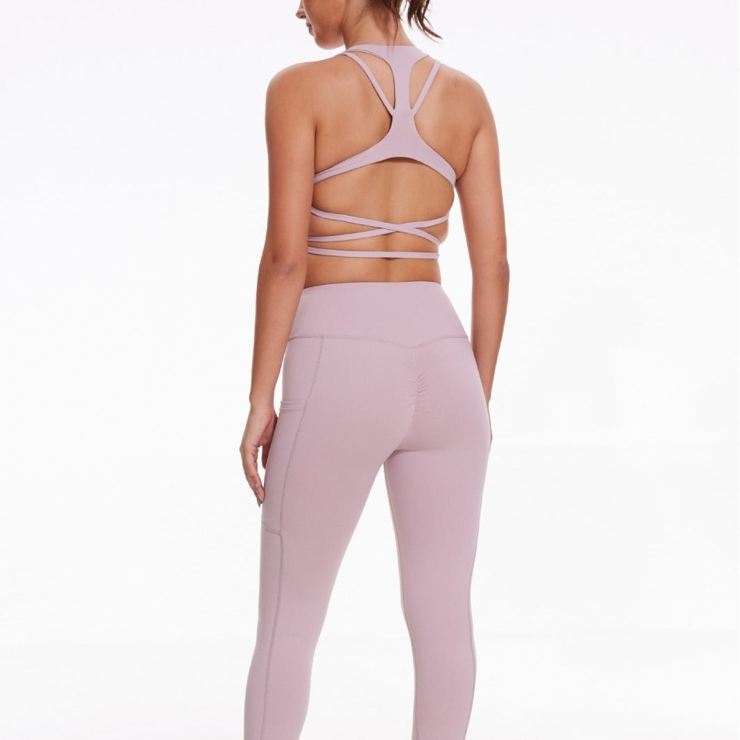 Perspiration Sports Fitness Yoga Suit