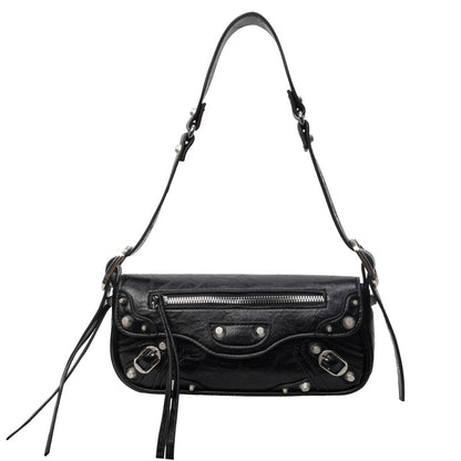 Fashionable Women's Simple Rivet Bag Shoulder Bag