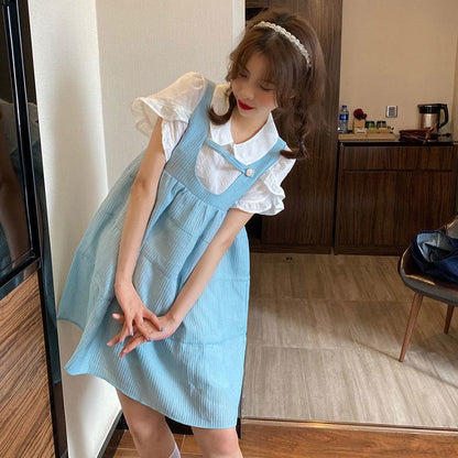 Korean Style Sweet And Loose Pettiskirt Cute Dress