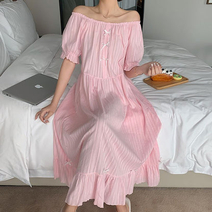 Sexy Pure Style Nightdress For Women Summer