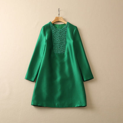 Panhua Diamond Long Sleeve Dress