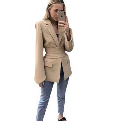 Fashion Casual Women's Suit Lapel