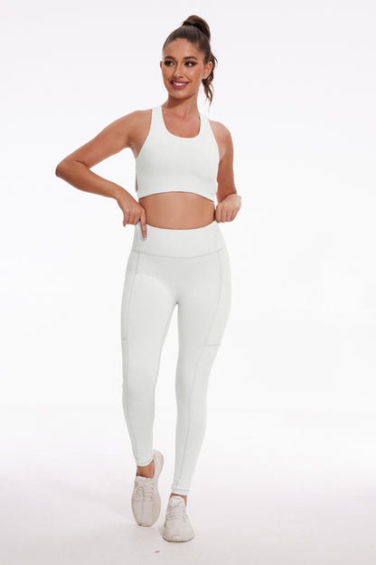 Perspiration Sports Fitness Yoga Suit