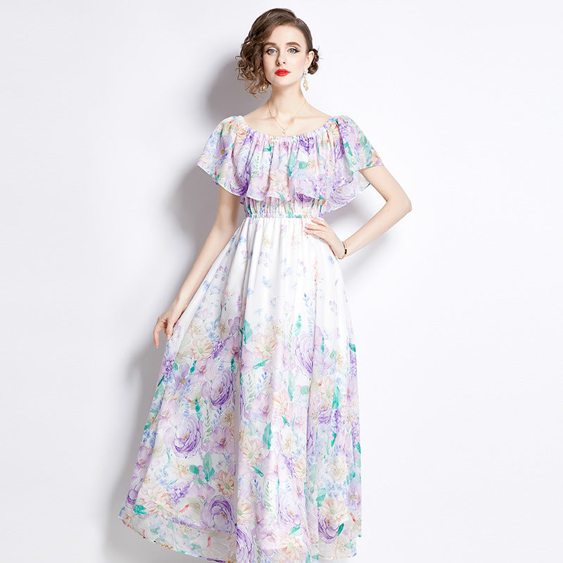 Temperamental Fairy Floral Vacation Skirt