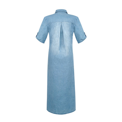 Light Color Women's Denim Dress