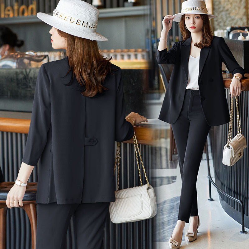 Chaqueta de mujer nueva primavera y verano elegante traje de ocio negocios