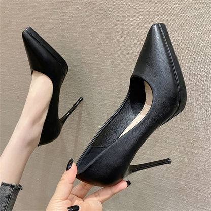 Pointed Toe Sexy High Heels 10cm Stiletto Heel