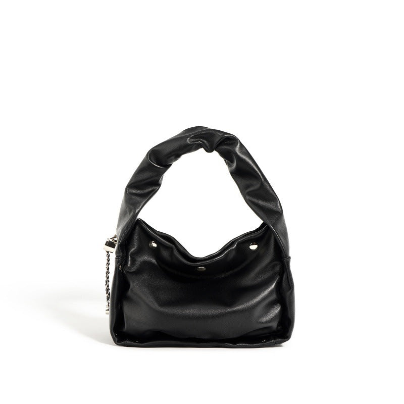 Drawstring Hair Ring Portable Messenger Bag For Women