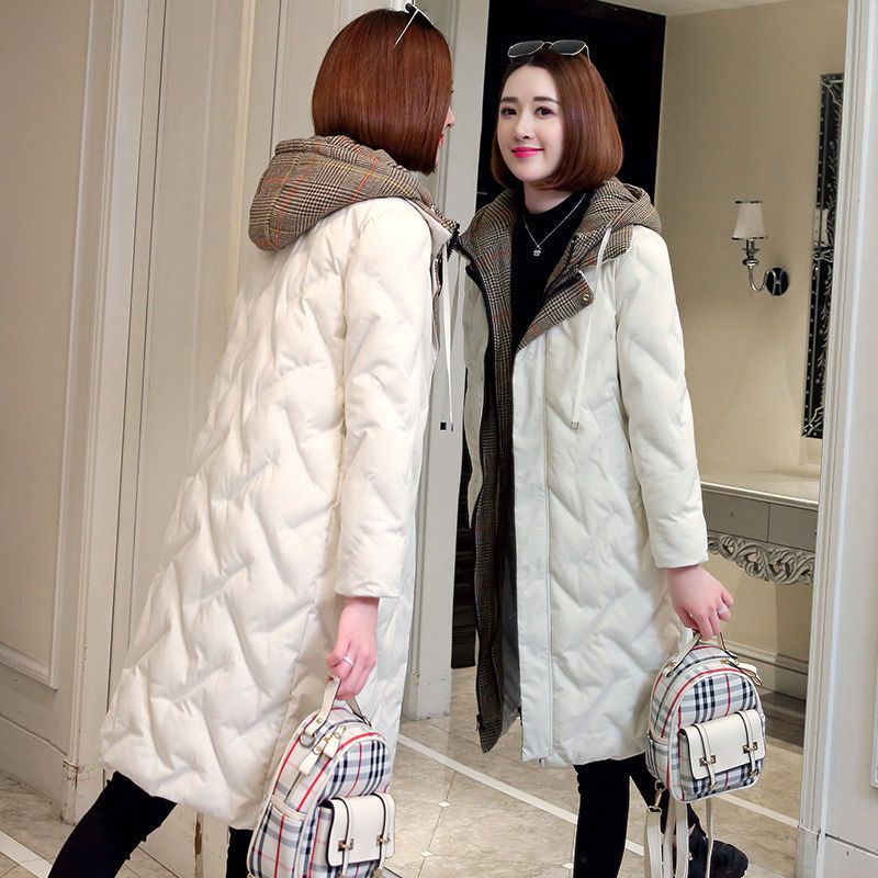 Korean Style Versatile Cotton-padded Jacket Thick Hooded