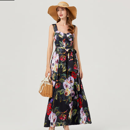 Vestido ajustado de primavera y verano