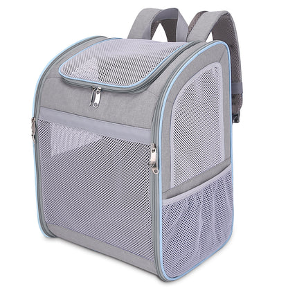 Foldable Fashion Breathable Pet Backpack For Going Out