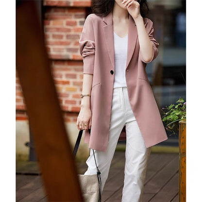 Women's Fashion Casual Spring And Autumn Suit Coat