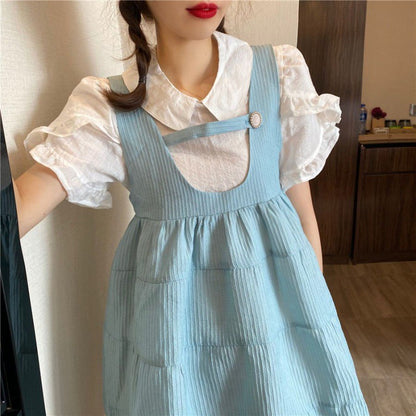 Korean Style Sweet And Loose Pettiskirt Cute Dress