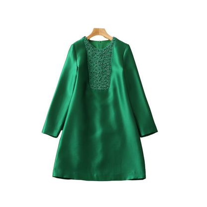 Panhua Diamond Long Sleeve Dress