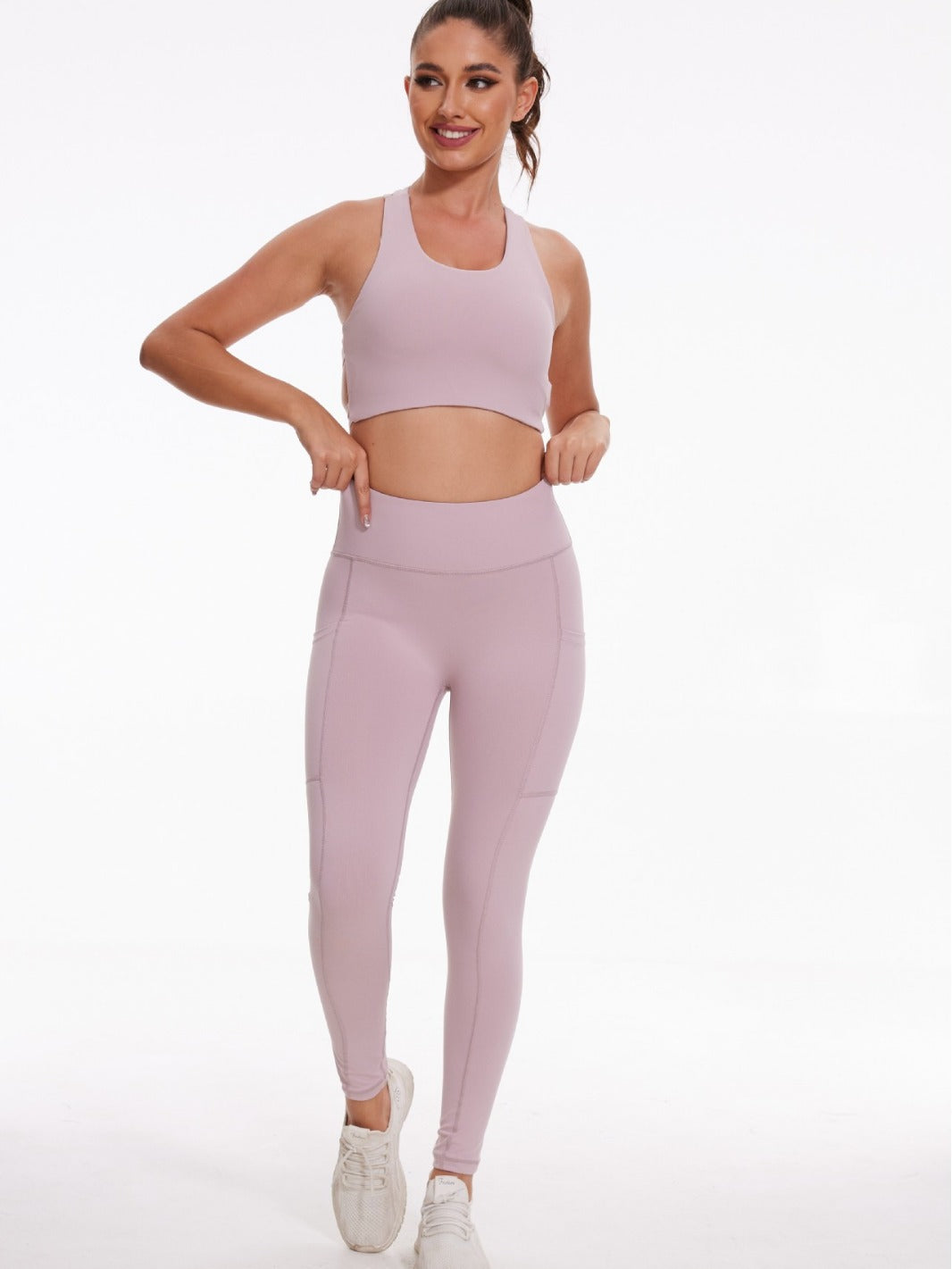 Perspiration Sports Fitness Yoga Suit