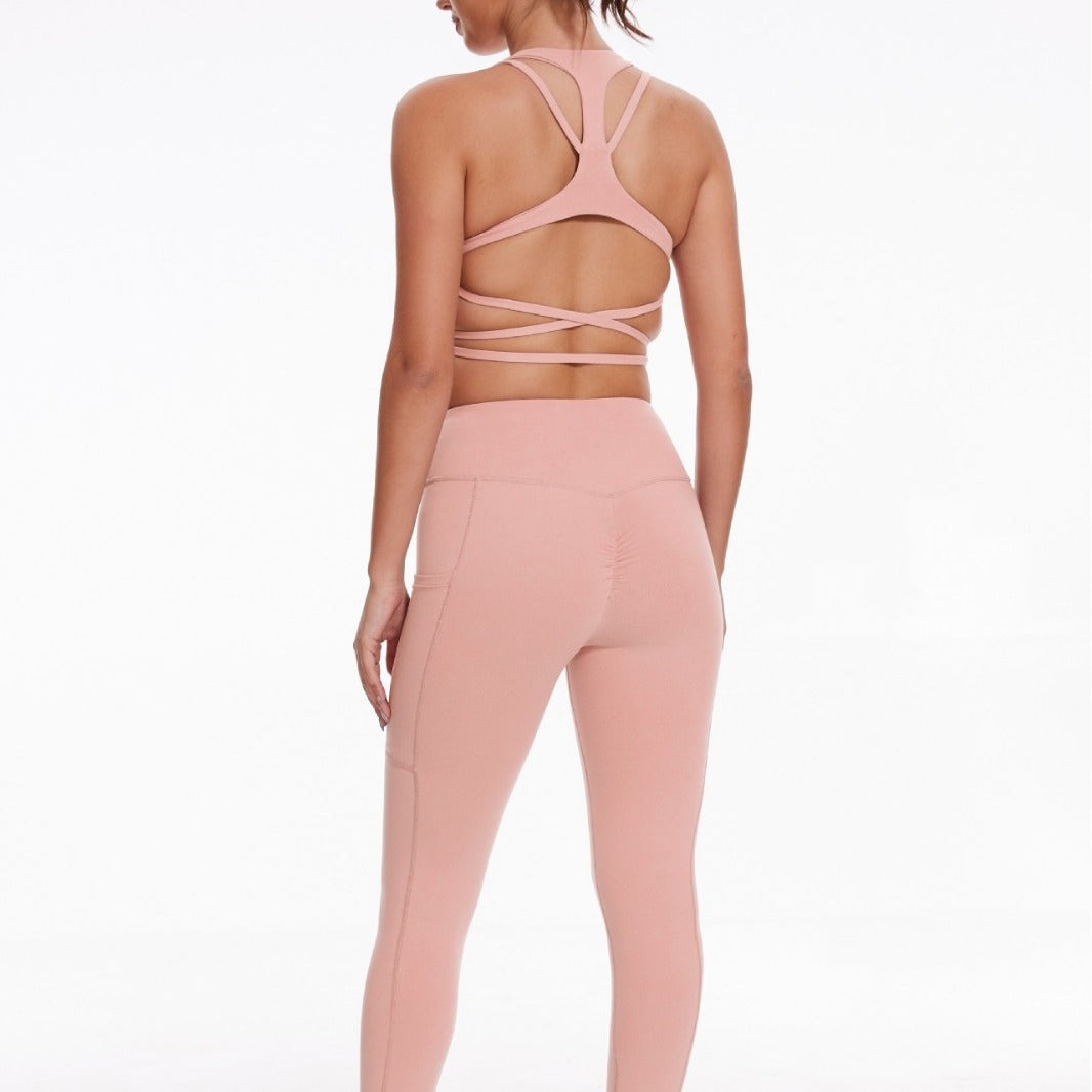 Perspiration Sports Fitness Yoga Suit