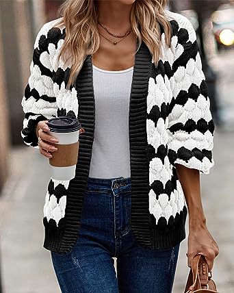 Loose Twisted Knitted Winter Sweater Coat