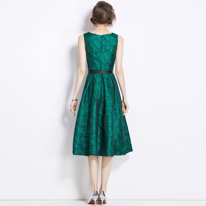 French Jacquard Exquisite Dress Texture