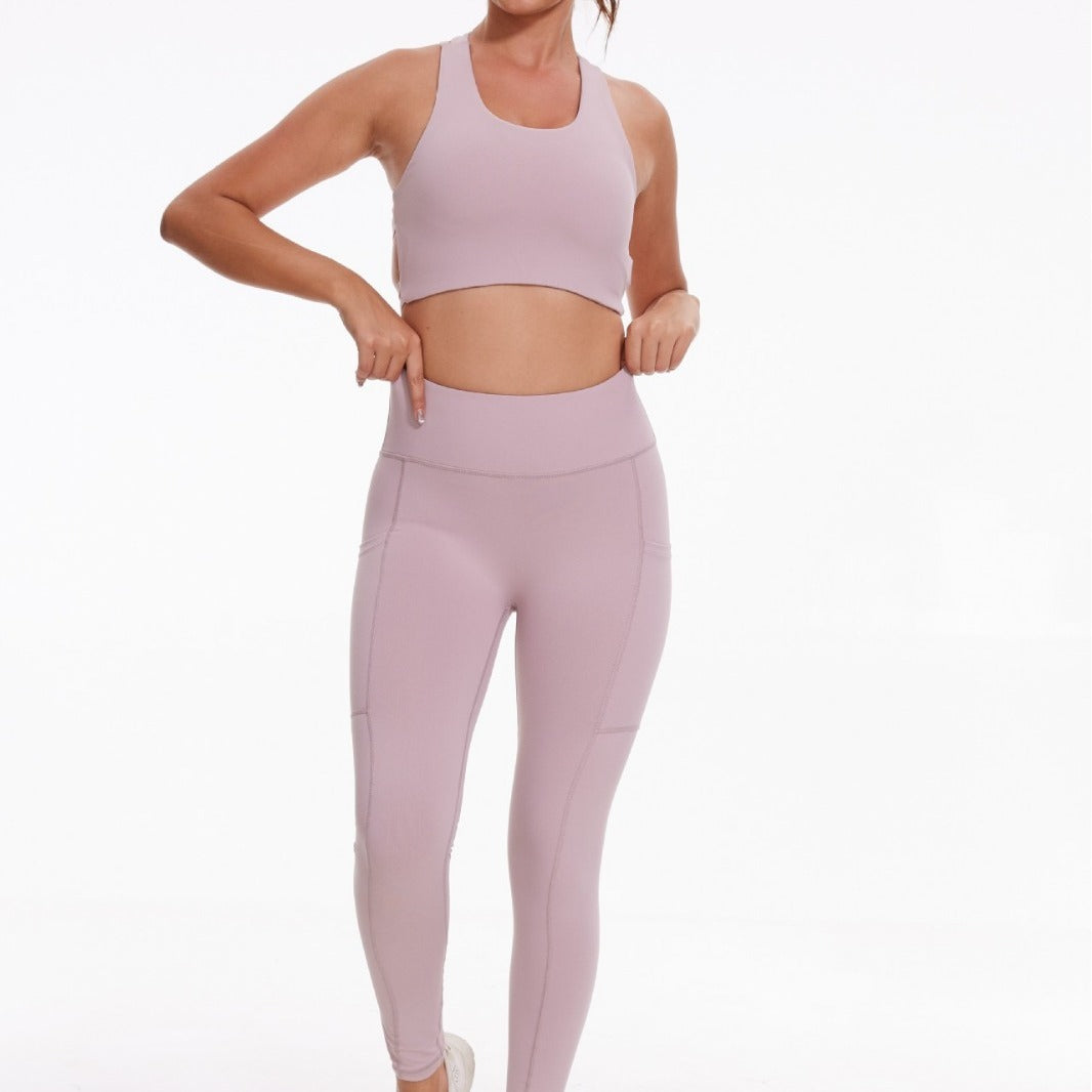 Perspiration Sports Fitness Yoga Suit